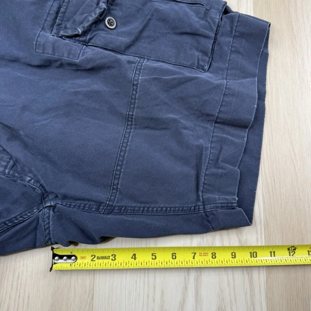 Vintage 90s Polo Ralph Lauren Cargo Shorts Mens Size 42 Navy Classic Chino Y2K